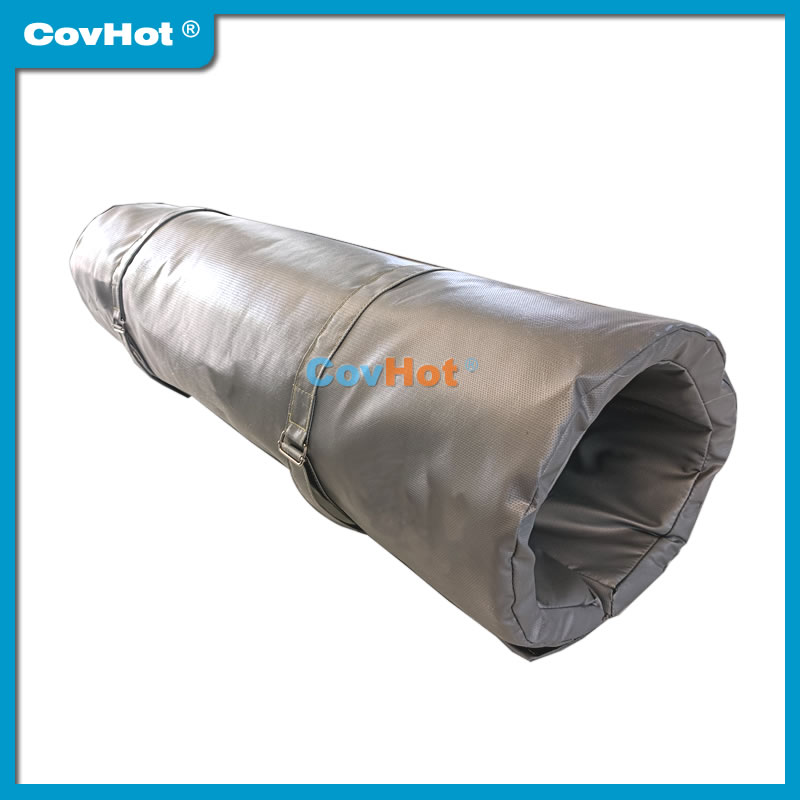 蒸汽管道柔性可拆卸保温衣 耐高温防火防水隔热 方便擦洗